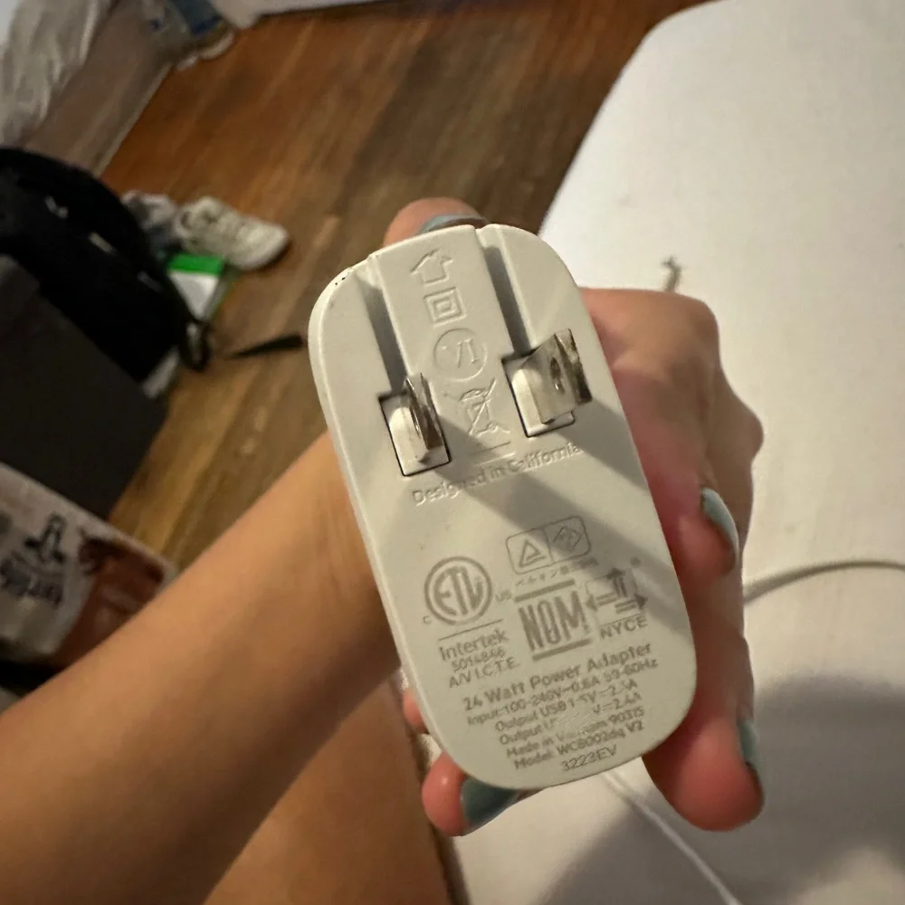 Belkin adapter and charger